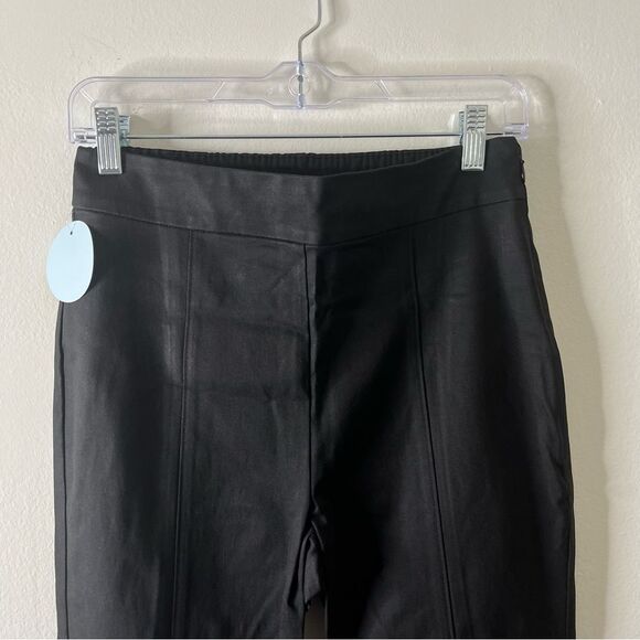 Hill House Black Stretch The Claire Cropped Pant Small NWT - Picture 4 of 13